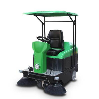 Yol süpürgesi Elektrikli Sokak Temizleme Makinesi 550kg Ağırlık 1860*1370*1900mm Boyut