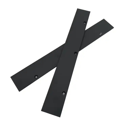 Plaj temizleyicisi yedek parçaları ABS ile özel 1500mm Squeegee Blades