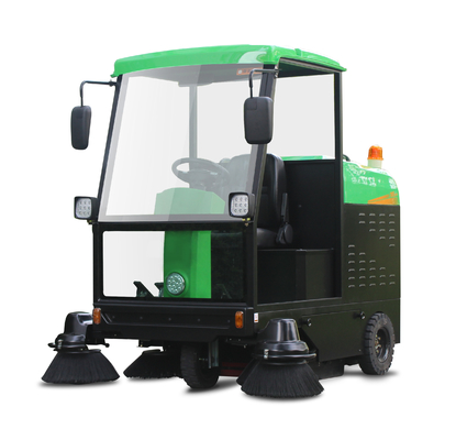 Dış park yeri ve yol temizliği için 6*8V Voltajlı Otomatik Elektrikli Yer Süpürgesi