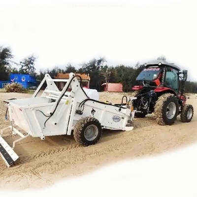 Hidrolik Kontrollü Plaj Temizleme Yolu Taş Toplama Makinesi HANDSOMER 1800/LFX-1800