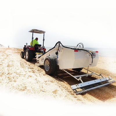 Profesyonel Plaj Temizleme Makinesi 20000-30000m'/h Çalışma Verimliliği 1200kg