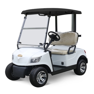 Yumuşak sokak lastikleri ve kolay kullanımlı 2 kişilik golf arabası DC-M2