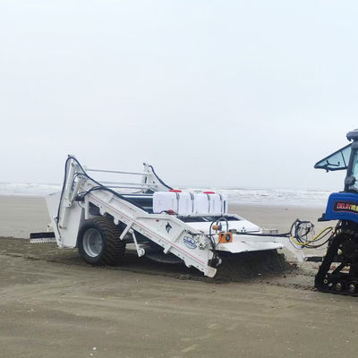 2500mm Temizlik Genişliği Kum Temizleme Makinesi 18000-20000m'/h Geniş Aralıklı Çöp Temizleme